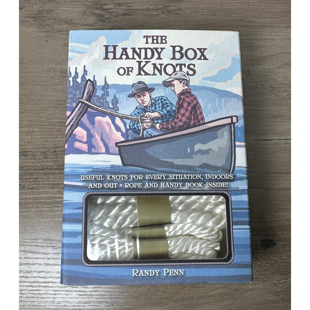 NEW SEALED Handy Box of Knots: Useful Knots for Every Situation, Indoors and Out